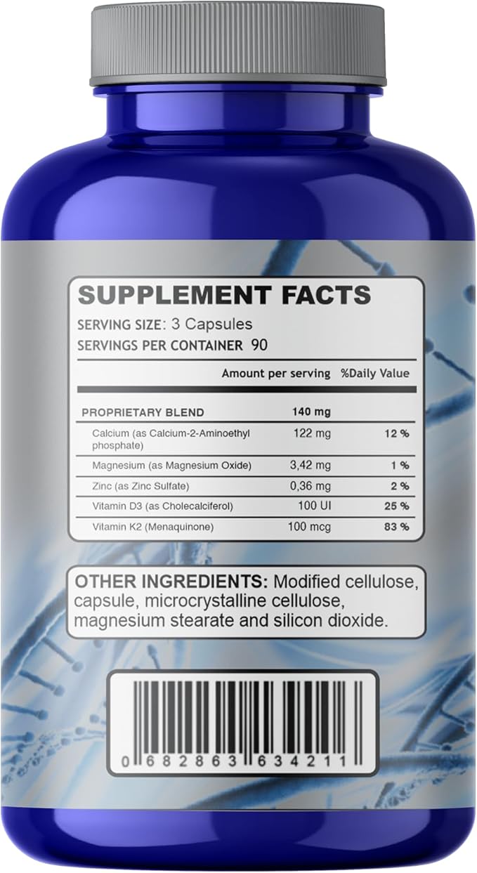 Fosfoetanolamina - Unique Blend of Phosphoethanolamine to Boost Your Immune System- Natural Fosfoetalonamina 26 Years of Researched Formulation