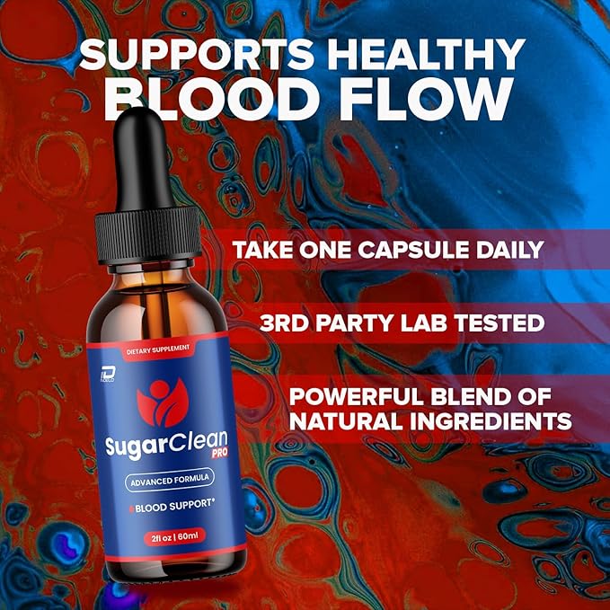 Sugar Clean Pro Healthy Formula – SugarClean Pro Liquid Drops Natural Health Support (5 Pack – 5 Month Supply)