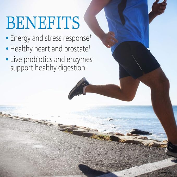Garden of Life Vitamin Code Raw One for Men Once Daily Multivitamin 75 Capsules One a Day Mens Vitamins Plus Fruit Veggies &amp Probiotics for Mens Health Vegetarian Multivitamins