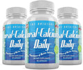 Daily Health - Pure Okinawa Coral Calcium - Marine-Grade Supplement with 72 Trace Minerals - 1475mg 270 Vegetable Capsules (3 Month Supply)