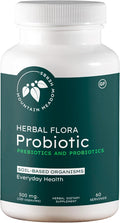 Mountain Meadow Herbs Herbal Flora Probiotics and Prebiotics: Soil-Based probiotic -120 Capsules