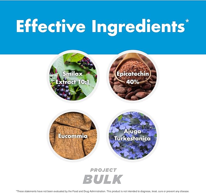 Anabolic Warfare Project Bulk Mass Building Formula Protein Synthesis Strength Muscle Definition Made with Botanicals*