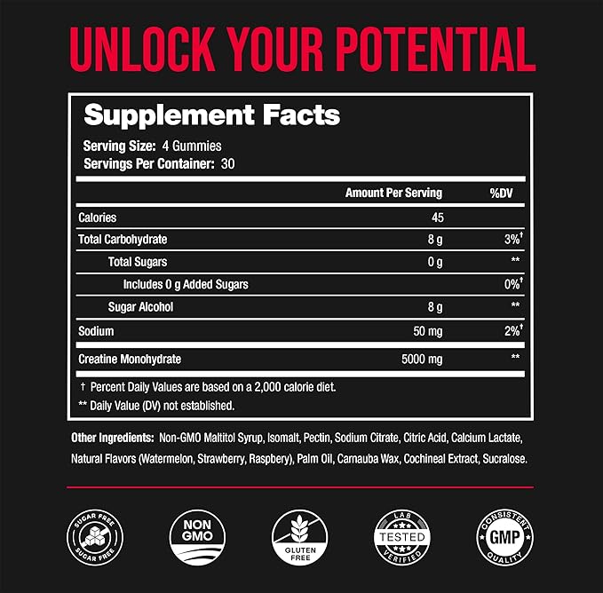NutraChamps Complete Workout &amp Energy Bundle - Super Greens &amp Creatine Gummies.