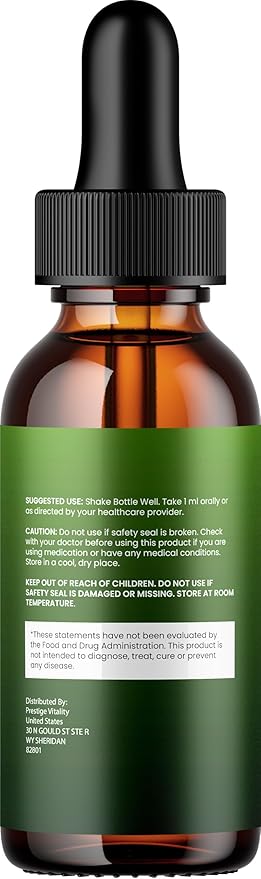 Tinnitus Fix Drops – Advanced Liquid Wellness Formula for Daily Ear Health Support (1 Month Supply)