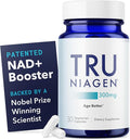 TRU NIAGEN Patented NAD Supplement for Brain Function Anti Aging &amp Cell Regeneration 300mg Niagen 30 Servings | Supports Cellular Energy Muscle | Nicotinamide Riboside (NR) Take 1 Daily | 1 Bo