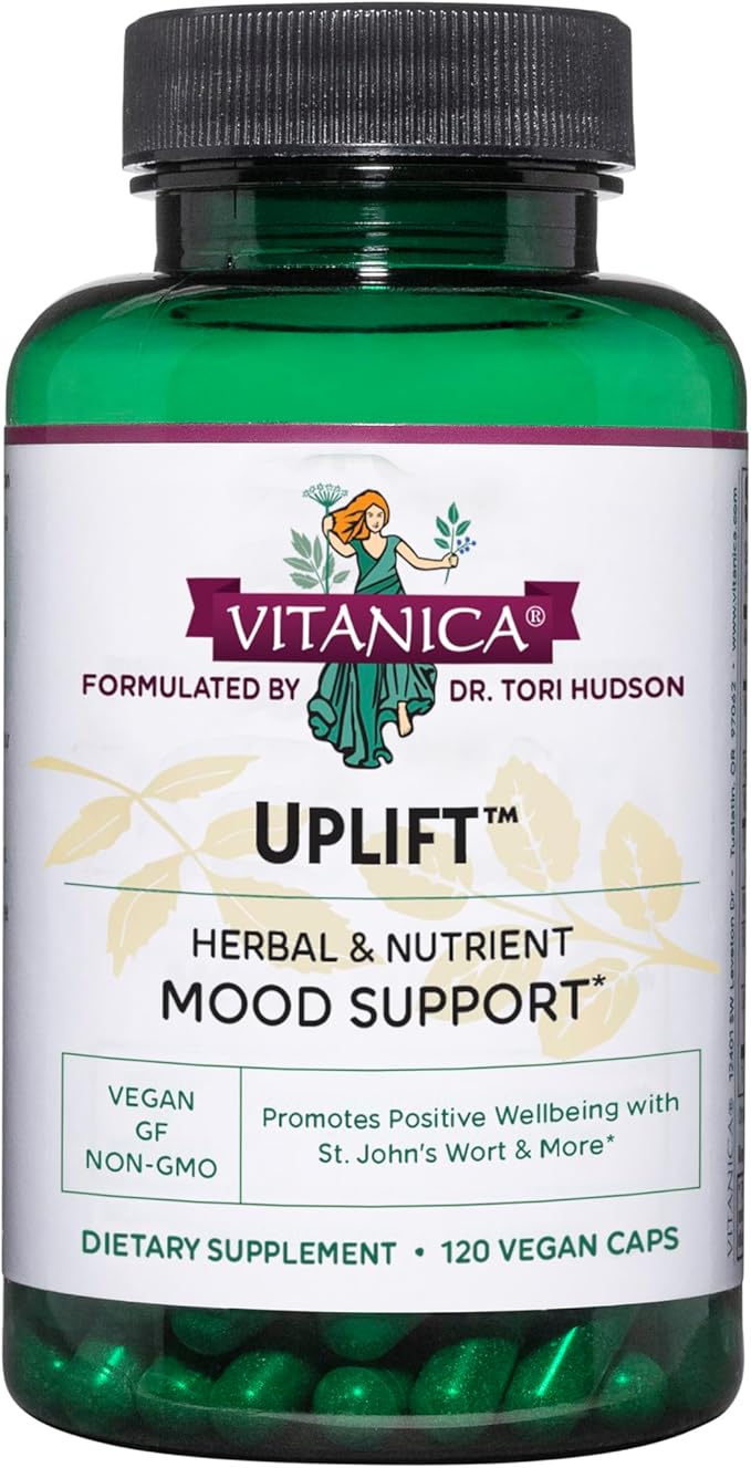 Vitanica Uplift Mood and Emotional Support Vegan 120 Capsules
