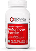 PROTOCOL FOR LIFE BALANCE D-Mannose Powder - 2g per Serving - Bladder Cleanse - Support Health Urinary Tract - for Men &amp Women - Kosher &amp Non-GMO - 3 oz