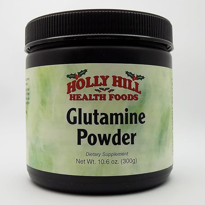 Holly Hill Health Foods Glutamine Powder 10.6 Ounces