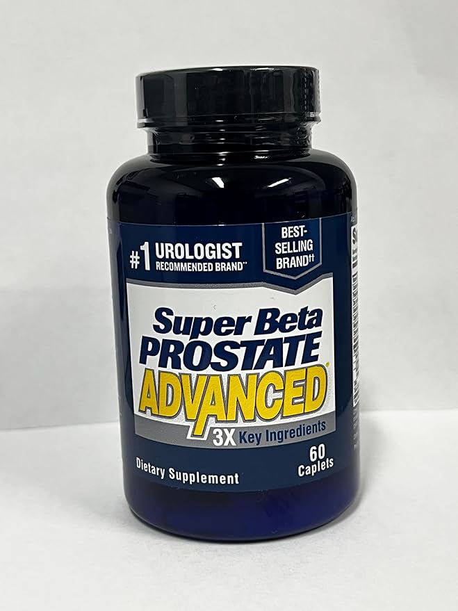 Super Beta Prostate Advanced Prostate Supplement for Men – Reduce Bathroom Trips Promote Sleep Support Urinary Health &amp Bladder Emptying. Beta Sitosterol not Saw Palmetto. (60 Caplets 1-Bottle)