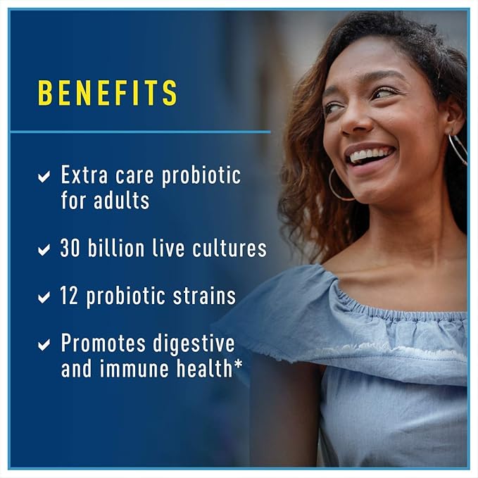 Renew Life Adult Probiotic Supplement Bundle Pack - Women's Care 25B and Extra Care 30B 30 Count (Pack of 2)