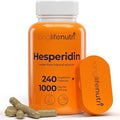 Hesperidin 1000mg 240 Capsules (4 Month Supply) Supports Cardiovascular Health Blood Pressure &amp Circulation Immune Support Potent Antioxidant &amp Vascular Function Benefits Made in USA