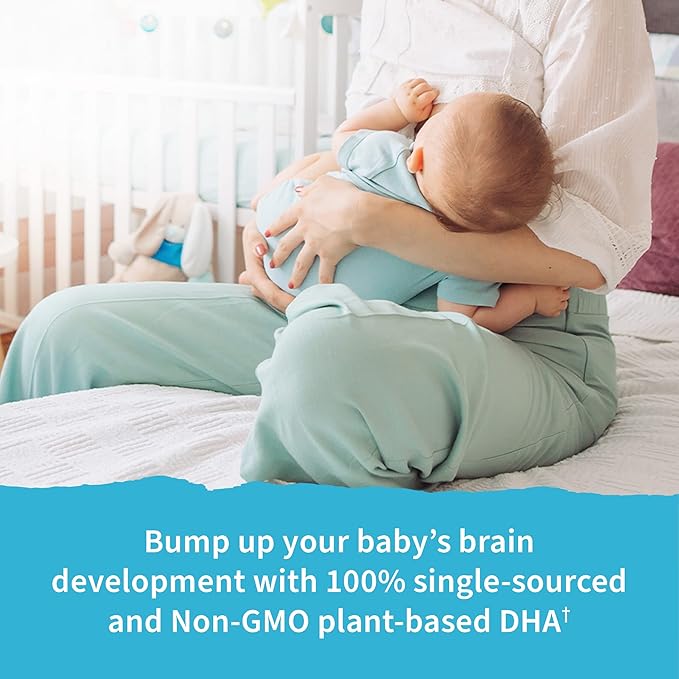 Garden of Life Dr. Formulated Prenatal Vegan DHA - Certified Vegan Omega 3 Supplement with 400mg DHA + DPA from Algal Omega 3 in Triglyceride Form Non-GMO 30 Softgels