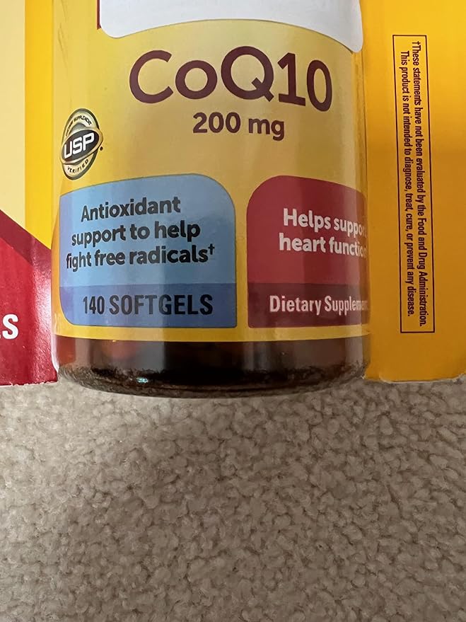 GOOFY TURTLE CoQ10 Dietary Supplement 200mg