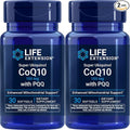 Life Extension Super Ubiquinol CoQ10 with PQQ 30 softgels (Pack of 2)