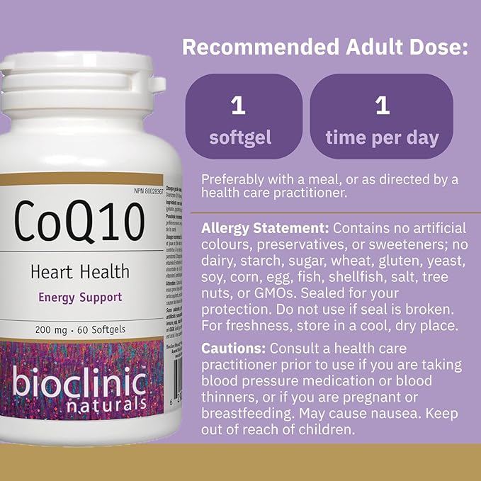 CoQ10 200 mg 60 gels