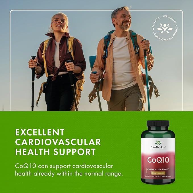 Swanson Coq10 30 Milligrams 240 Capsules