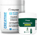 Evolution Advance Nutrition Reumaleve – Joint Support Supplement – Glucosamine Non-GMO (60 Capsules)+Creatine Monohydrate Powder 5000mg