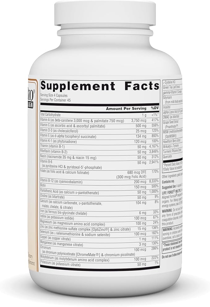 Source Naturals Life Force Multiple Energy Activator* 180 Capsules