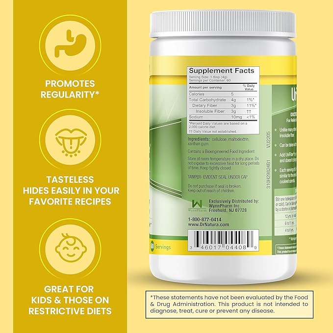 Dr. Natura® Unifiber Natural Fiber Supplement 8.4-Ounce (Pack of 2)
