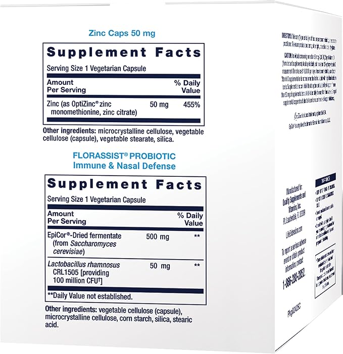 Life Extension - Immune Packs with Vitamin C &amp D Zinc and Probiotic (30 Packs)