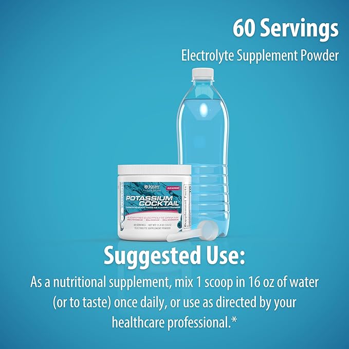 Jigsaw Health Bundle | Adrenal Cocktail 60 Servings (Jar) and Potassium Cocktail (Blue Raspberry) 60 Servings (Jar)