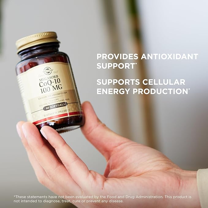 Solgar Megasorb Coq-10 100 Mg 60 Softgels
