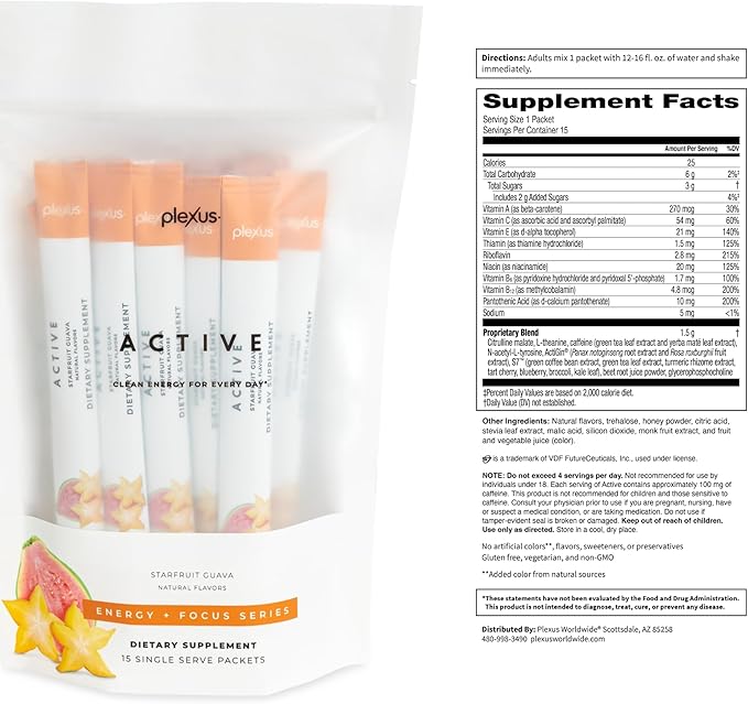Plexus Active Starfruit Guava