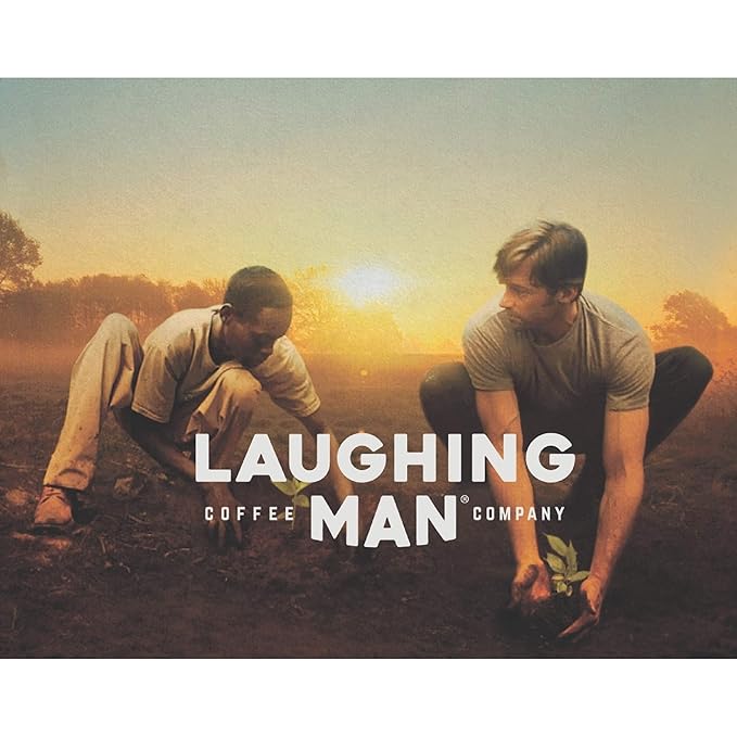 Laughing Man Colombia Huila Coffee Keurig Single Serve K-Cup Pods Dark Roast 88 Count (4 Packs of 22)
