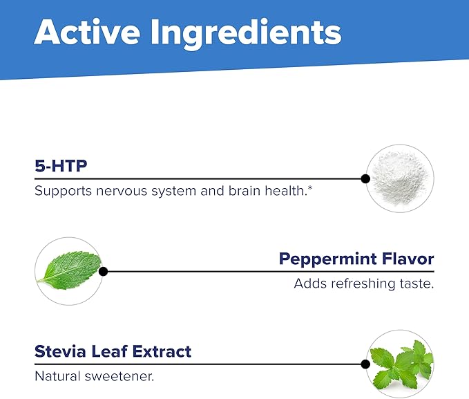 Superior Source 5-HTP 75 mg - Natural Supplement Aids Restful Sleep &amp Neurotransmitter Functions - Brain Health &amp Function Support - 5-Hydroxytryptophan Supplement - 60 Instant Dissolve Tablet