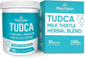 Flora Fusion Dr. Miller's TUDCA with Milk Thistle Extract 1000mg per Serving Liver and Gallbladder Cleanse Supplement Supports Liver Function 90 Capsules (45-Day Supply)