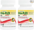 NaturesPlus Hema-Plex Iron - 30 Slow-Release Tablets Pack of 2 - Total Blood Health - 85 mg Chelated Iron - with Vitamin C &amp Bioflavonoids - Non GMO Vegetarian &amp Gluten Free - 60 Total Servi