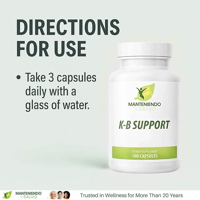 KB Support Renal Support 100 Capsules 100 Capsules