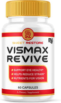 BLUE VIBE VisMax Revive Maximum Strength Overall Vision &amp Wellness Support Supplement VismaxRevive Advanced Premium Vision Support and Eye Health Formula Supplement Pills (60 Capsules)