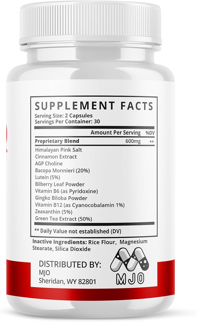 Glyco IQ Capsules Official GlycoIQ Blood Health Support Pills with All Natural Ingredients Glyco IQ Advanced Health &amp Wellness Support Formula with Premium Vitamins for Women &amp Men (60 Capsu