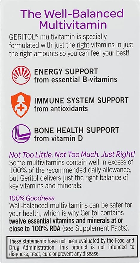 Geritol Complete Tablets 100 Count (Pack of 3)
