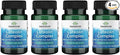 Swanson Luteolin Complex w/Rutin - Brain Support Supplement Promoting Memory Mood &amp Cognitive Health - Natural Formula to Help Maintain Nervous System - (30 Veggie Capsules) 4 Pack