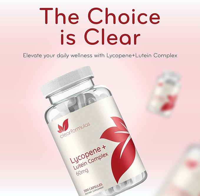 Lutein &amp Lycopene Carotenoids Supplement - High Absorption Lutein and Lycopene Supplements for Men &amp Women for Antioxidant Skin and Eye Health Support - Formulated in American cGMP Lab (200 Ca