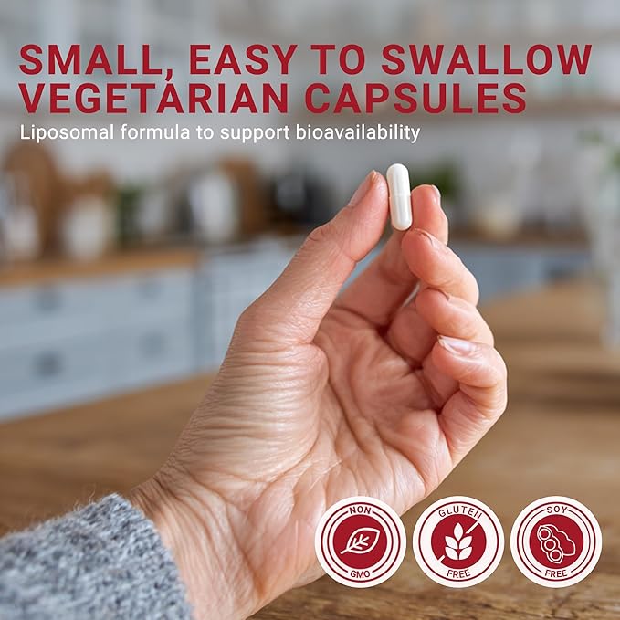 Fisetin 150mg | Supplement for Aging Cognitive Support | Pure Fisetin Supplement - Powerful Serving Size | Gluten Free Vegan USA Made Non-GMO | 60 Capsules
