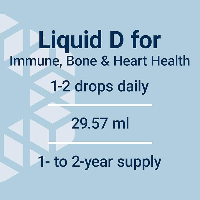 Life Extension Liquid Vitamin D3 (Mint) 50 mcg (2000 IU) Immune System Support Bone Health Whole-Body Health Tasty Peppermint Flavor Gluten Free Non-GMO 29.57 ml
