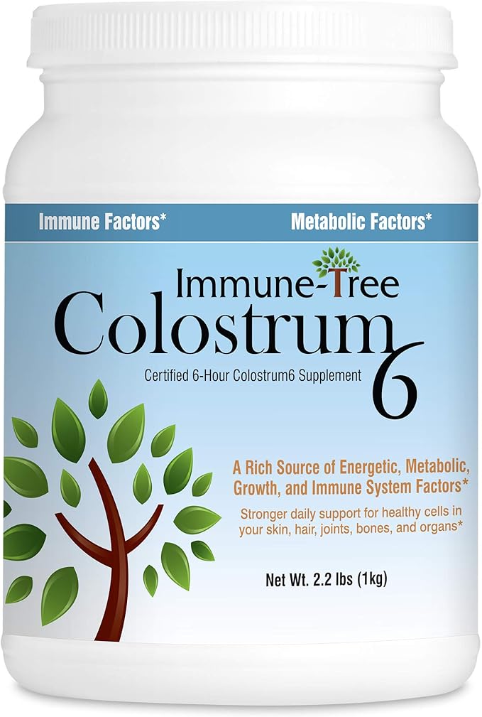 100% Pure Bovine Colostrum Powder (Grass-Fed) | High IgG for Immune Support &amp Gut Health | Anti-Aging | Colostrum Supplement for Adults &amp Kids | 2.2lb | 661 Servings