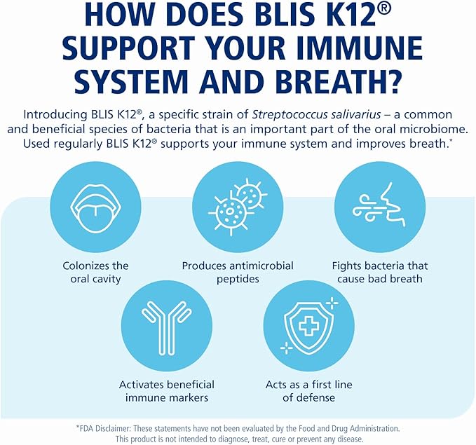 BLIS ThroatHealth K12 + Kids ThroatHealth K12