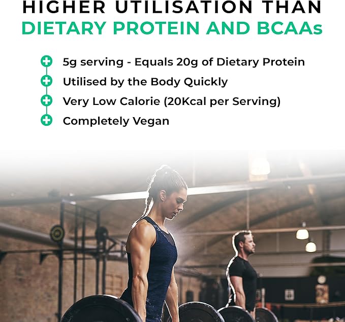 Essential Amino Acids - 300 Easy To Swallow Tablets / 60 Servings - All 9 EAA Amino Acids with All 3 BCAA's Plus 6 More EAAs to Build and Repair Muscle 5-10g per Serving High in Leucine and Vegan