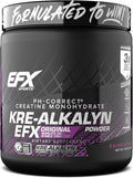 EFX Sports Kre-Alkalyn EFX Powder | pH Correct Creatine Monohydrate Powder Supplement | Strength Muscle Growth &amp Performance | 110 Servings (Rainbow Blast)
