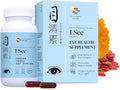iSee Natural Herbal Eye Supplement – Lutein &amp Zeaxanthin Eye Vitamins for Vision Health Relief from Eye Strain Dry Eyes Macular Support &amp Ocular Care – 60 Capsules