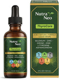 ThyroCore Thyroid Support Drops – Supports Natural Energy Metabolic Balance Stress Support &amp Mental Clarity – Liquid Supplement with Vitamins Minerals &amp Botanical Extracts – 60 ML (1pc)