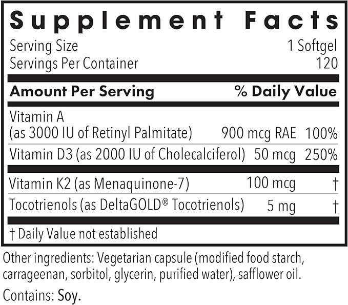 Allergy Research GroupVit D3 Complete 120 ct