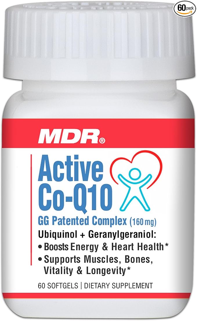 MDR Active C0-Q10 Ubiquinol (60 softgels)
