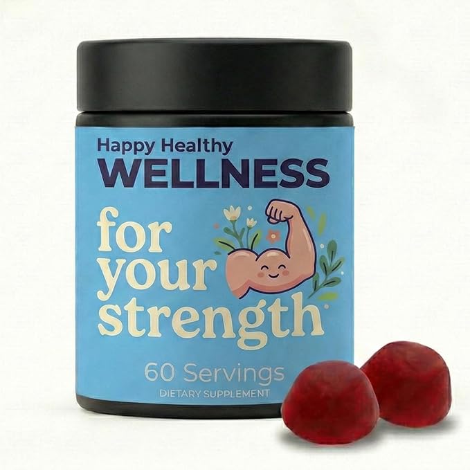 Creatine Monohydrate Gummies 5g Per Serving - Premium Muscle Builder for Men &amp Women Strength &amp Recovery Support - Delicious Tropical Flavor - 120 Count 30 Servings