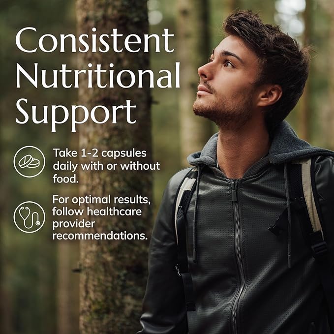 Neurobiologix Glutathione Ultra L-Glutathione Antioxidant Complex with Vitamin C A B2 B6 Zinc Selenium Manganese Taurine &amp Quercetin for Cellular Health Gluten Free 60 Vegetarian Capsule