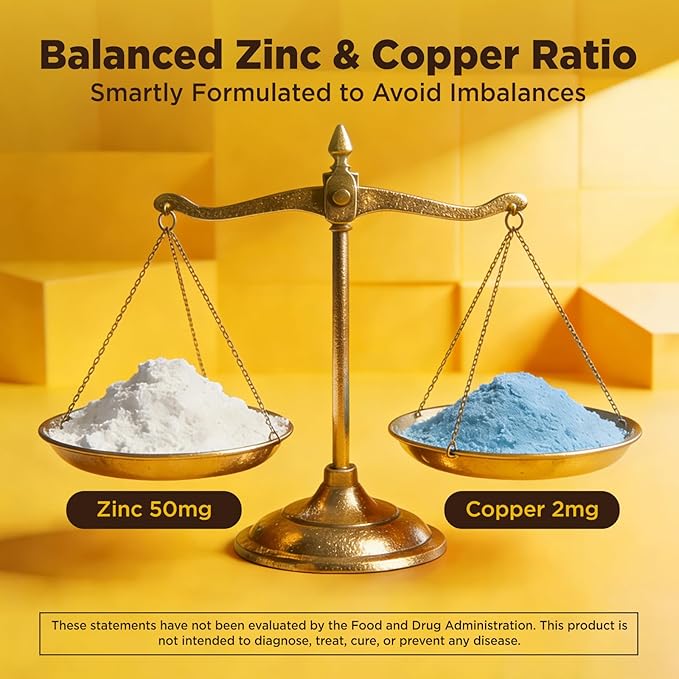 Liposomal Zinc Copper Liquid Drops 50mg Zinc Picolinate with Copper Selenium Vitamin C&ampD3 for Immune &amp Thyroid Support Fast-Absorbing Mineral Supplements for Men &amp Women Blueberry 4